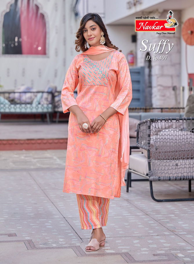 Suffy Vol 4 By Navkar Readymade Printed Suits Catalog
